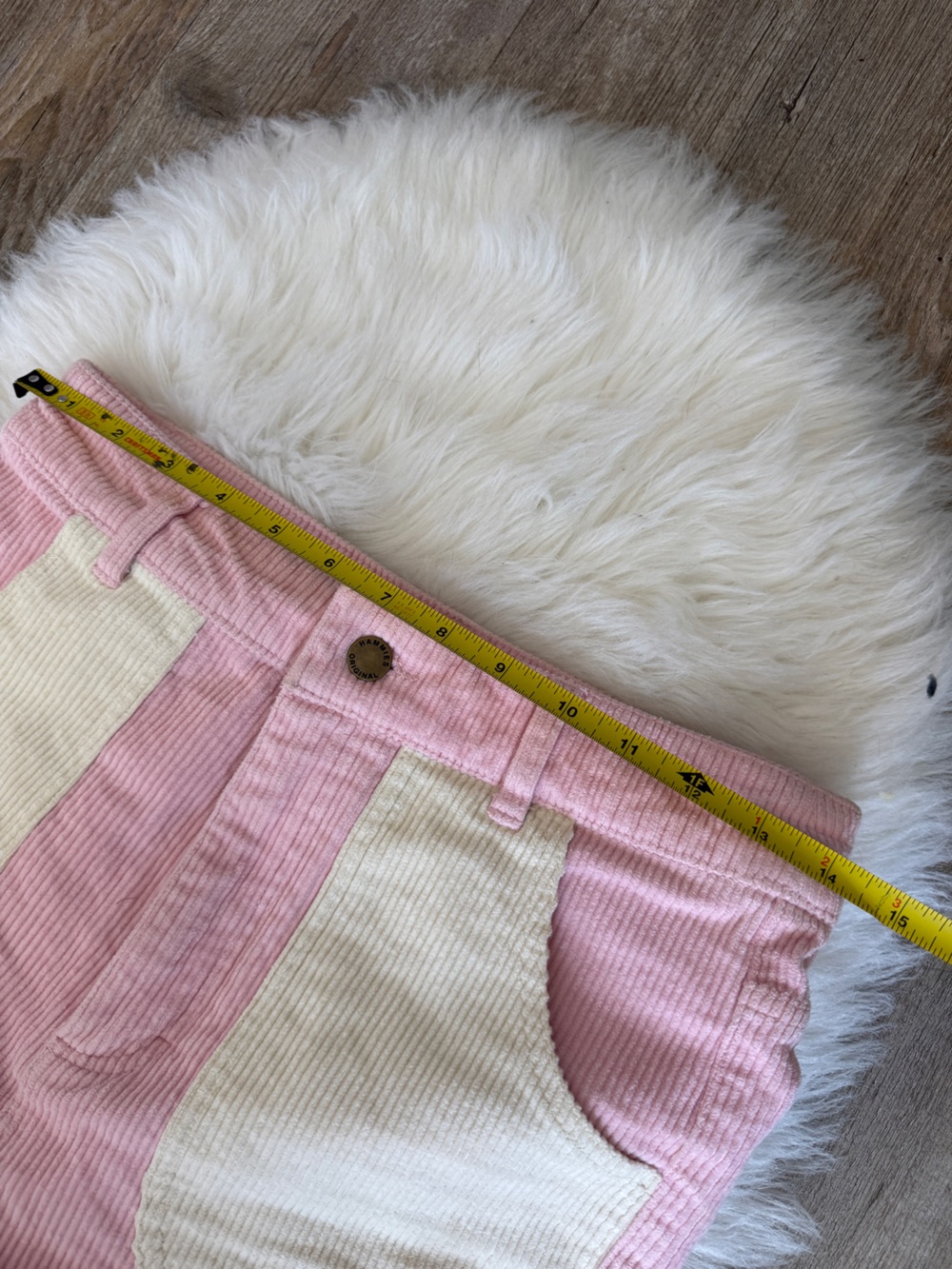 HAMMIES corduroy pink pants - Picture 3 of 8